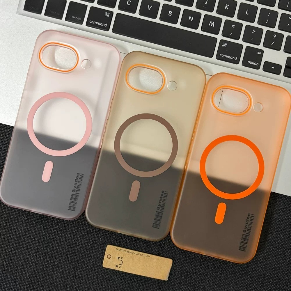 เคสโทรศัพท์แม่เหล็กด้านสําหรับ Google pixel 10a 9a 8a 7a 6a ฝาครอบป้องกันการกระจายความร้อนน้ําหนักเบาเรียบง่ายและเป็นมิตรกับผิว PC เปลือกแข็ง