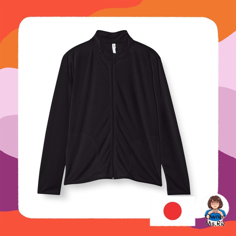 glimmer 4.4oz Dry UV Zip Jacket 00358-AMJ for Men | Lightweight UV Protection Men's Jacket