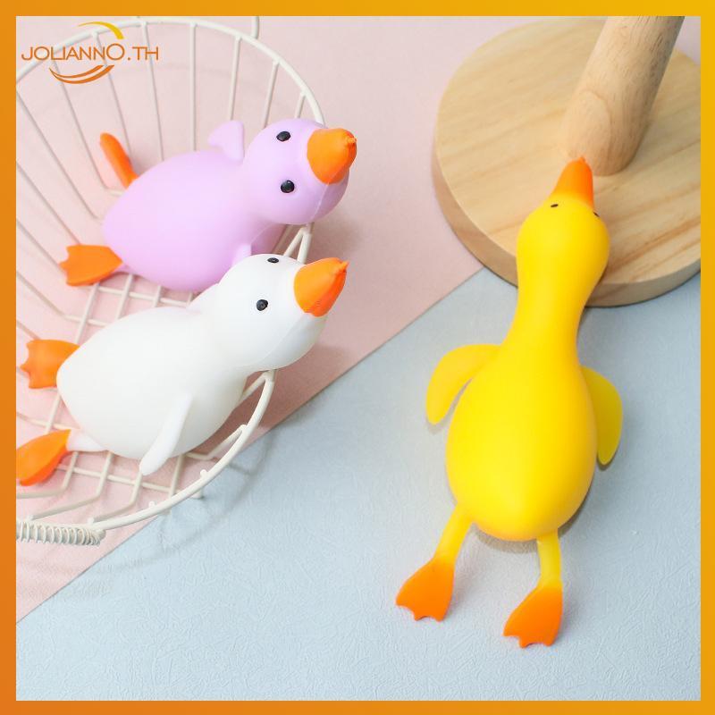 Joliann0 Squeezable Yellow Duck Stress Reliever ของเล่นสําหรับเด็กและผู้ใหญ่ th