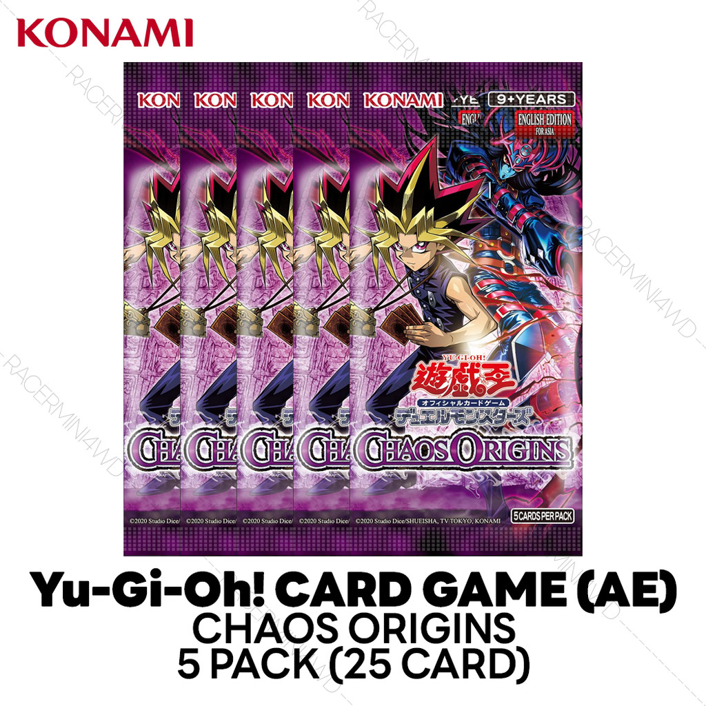 Yu-Gi-Oh! Official Card Game: Chaos Origins 5 Pack (Asia English)