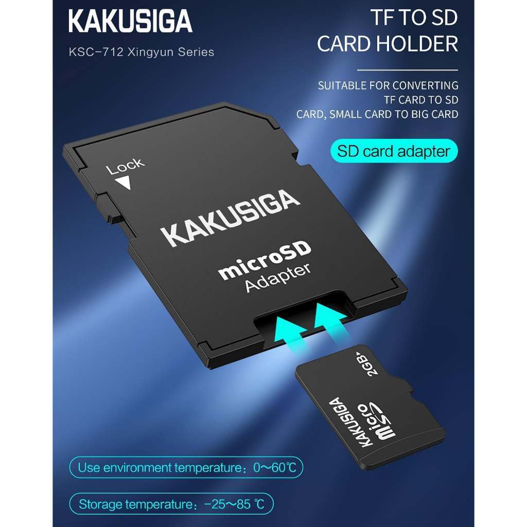 RIGID KSC-712 XINGYUN TF to SD Card Holder