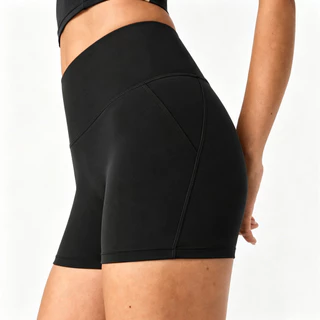 AirActive Leisure Yoga Sports Shorts High Waist Hip-lifting Breathable Antibacterial