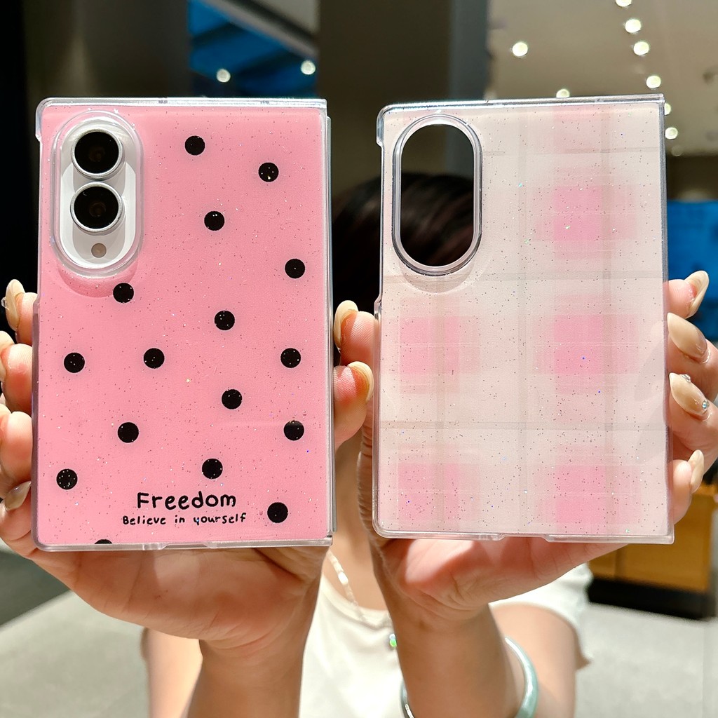 Samsung/Z Fold8 Wide/7/6 รูปแบบเปลือกหอยรวมทุกอย่างเคสโทรศัพท์กันกระแทกแบบแข็ง zfold5/4/3 เคสป้องกัน
