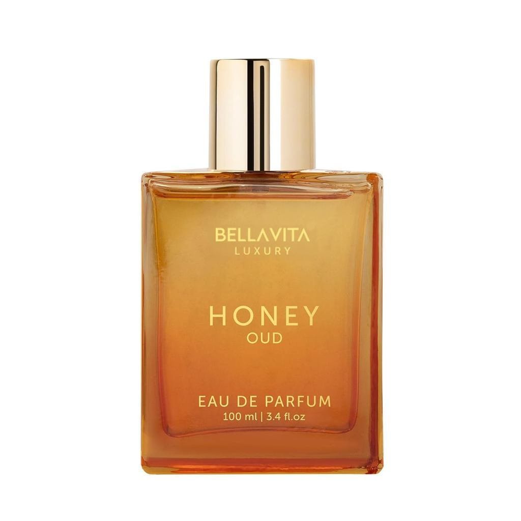 BellavitaLuxuryHoneyOudEaudeParfum|100ml(3.4fl.oz.)|สําหรับMenandWomen|น้ําผึ้ง,มะกรูด,อู๊ด,และอําพั