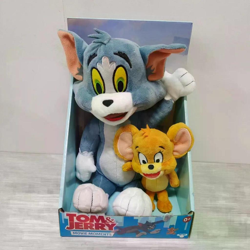 2026 ใหม่ของแท้ Tom และ Jerry Tom และ Jerry Tom & Jerry อะนิเมะตุ๊กตารูปเครื่องประดับของเล่นเด็กอินเ