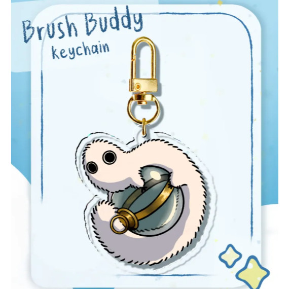 Brush Buddy (ใส) พวงกุญแจอะคริลิคใส 57 Mary Shop
