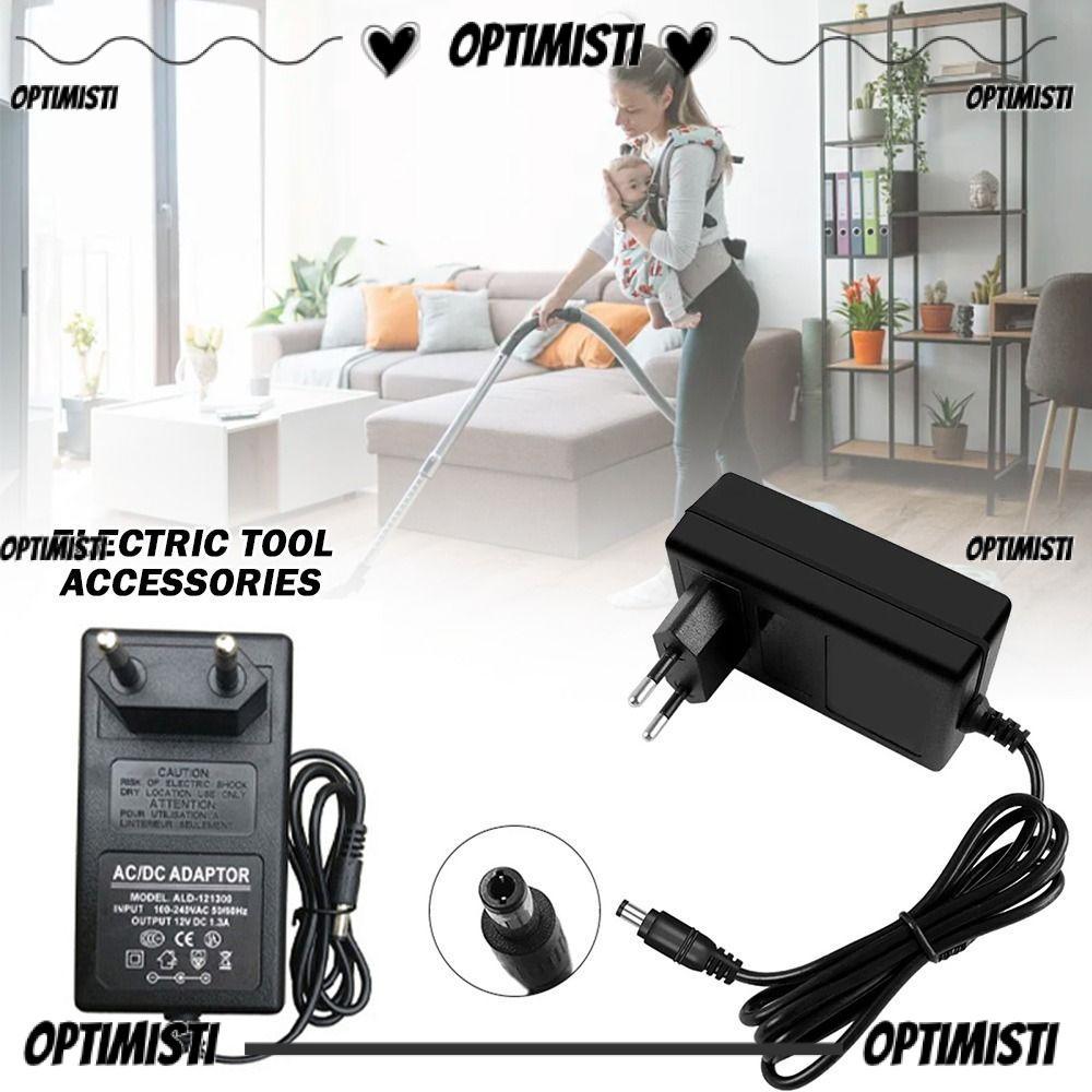 OPTIMISTI8E เครื่องชาร์จแบตเตอรี่ลิเธียม, US/EU/UK/AU Plug Fast Charging Power Tool Adapter, 1A 21V 