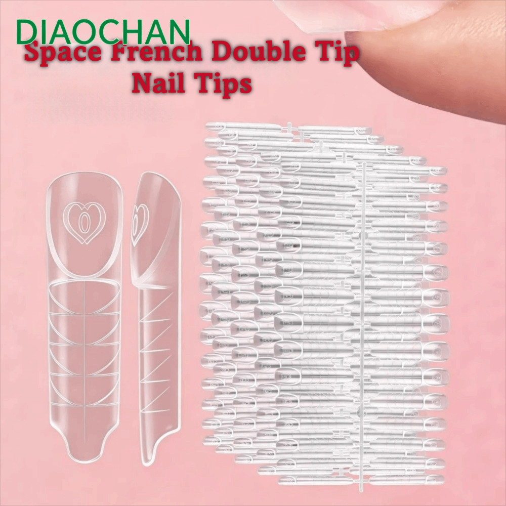 DIACHATH 75/150 ชิ้นต่อเล็บ, 15 ขนาดพลาสติกรูปแบบเล็บ,โปร่งใสนํามาใช้ใหม่โพลีเจลรูปแบบ Home Salon