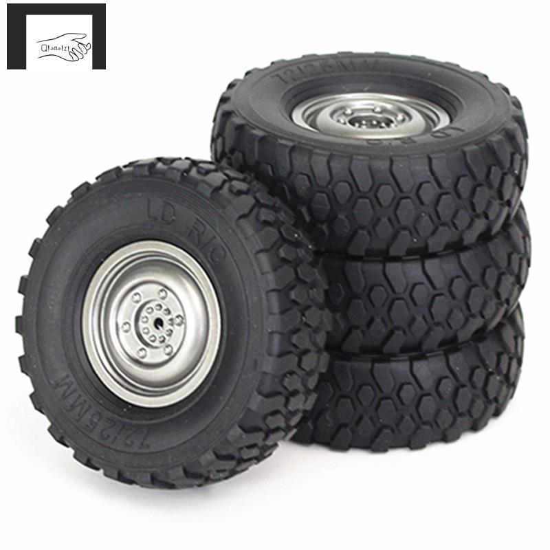 [qianaizi]ล้อยางรถ Crawler Metal Beadlock Wheel RC