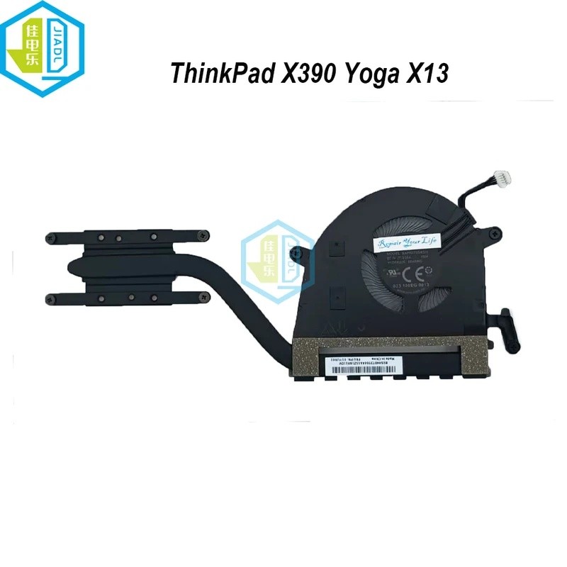 *01YU961 CPU พัดลมระบายความร้อนฮีทซิงค์พัดลมความร้อนสําหรับ Lenovo Thinkpad X390 โยคะ X13 Gen 1 BAPA