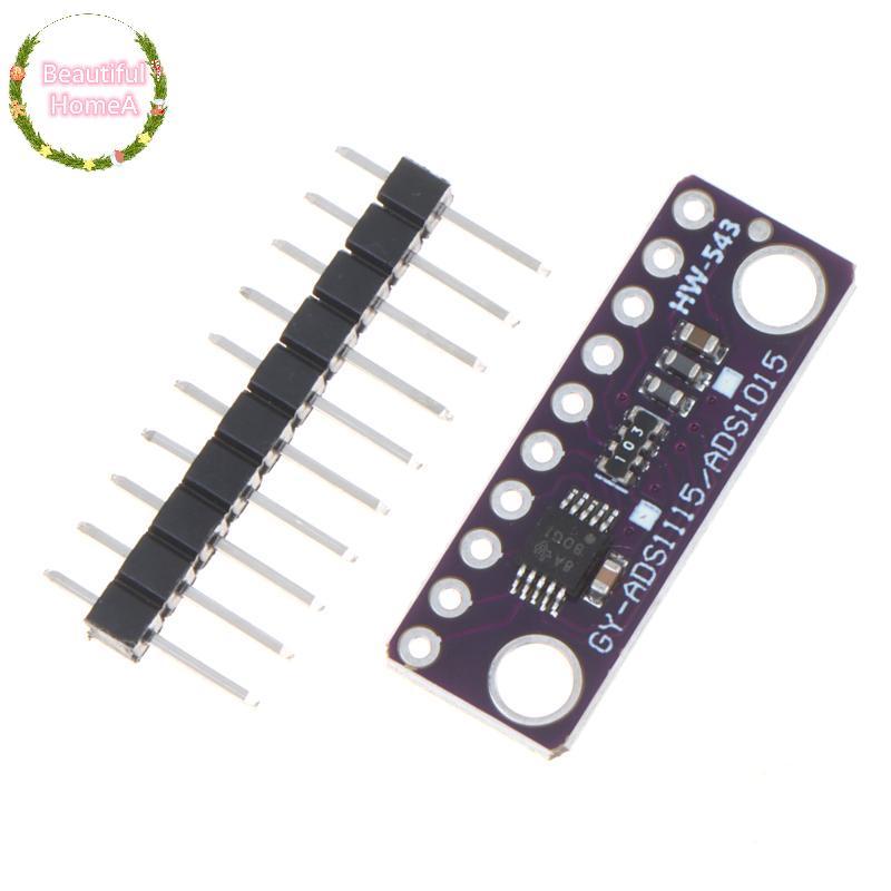 BHome ADS1115 16Bit ADC โมดูล 4CH ปรับเพิ่มสําหรับโครงการ MCU TH