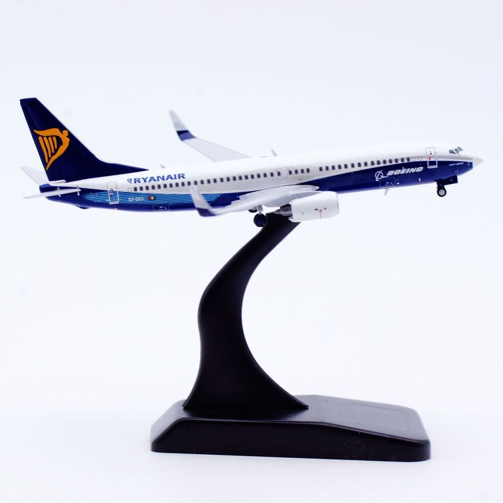 JC Wings 1: 400 Ryan Airlines โบอิ้ง B737-800 EI-DCL โมเดลเครื่องบินโลหะผสม