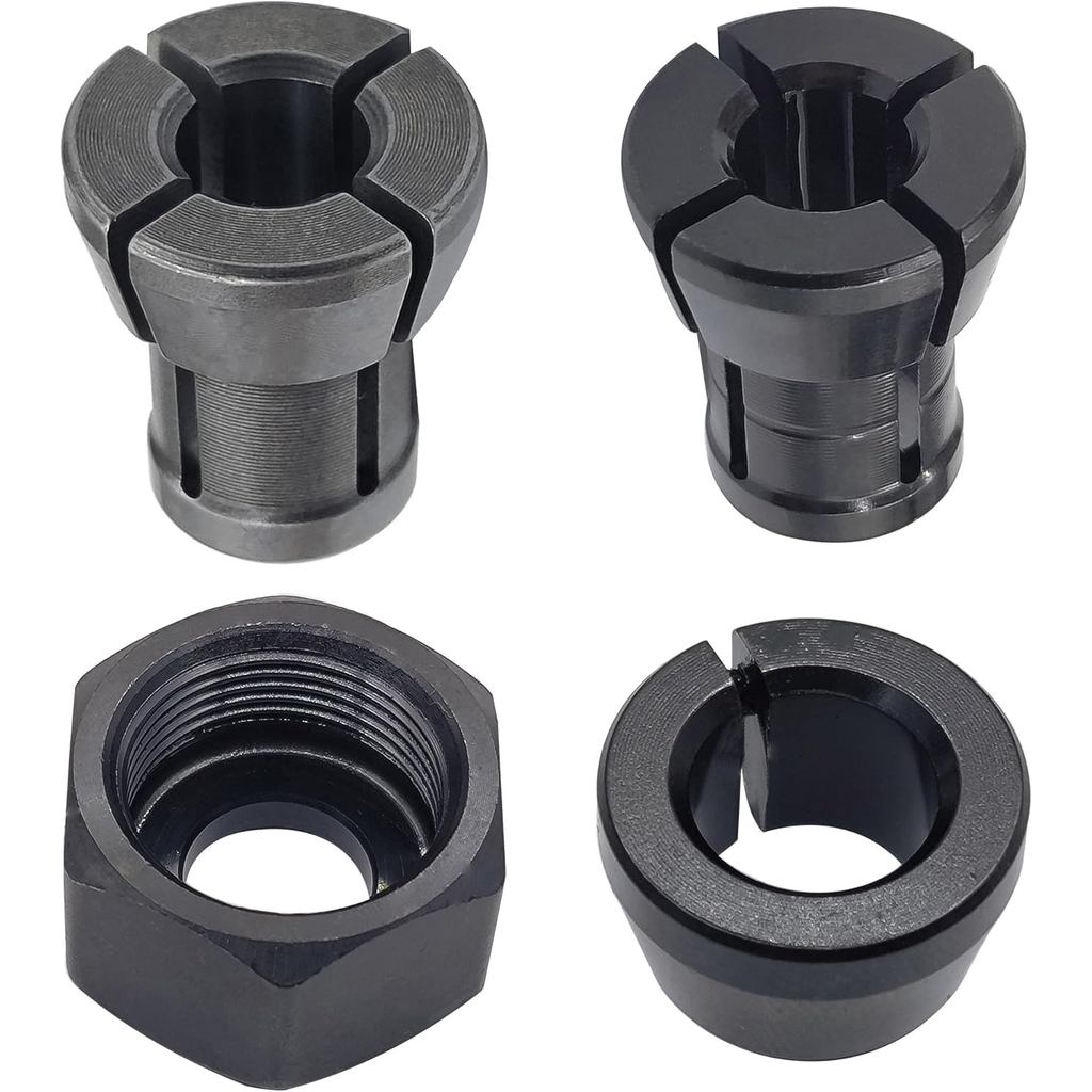 763637-1 เปลี่ยน Collet 1/4 "สําหรับ Makita Trim Router อุปกรณ์เสริม RP0900 RT0700C RT001G RT0701C R