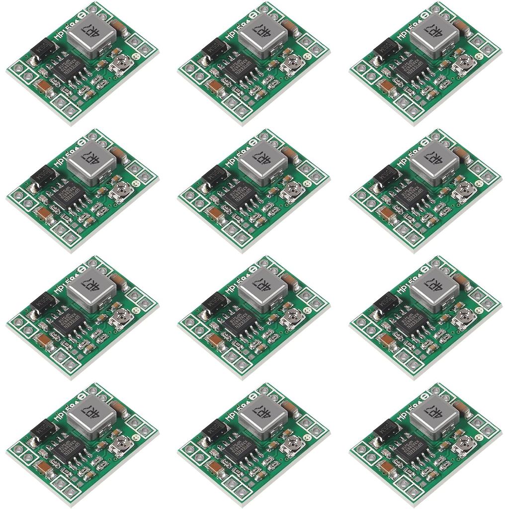 12PCS MP1584 MP1584EN DC-DC 3A ปรับแรงดันไฟฟ้า Buck Converter มินิแรงดันไฟฟ้าแหล่งจ่ายไฟขั้นตอนลงโมด