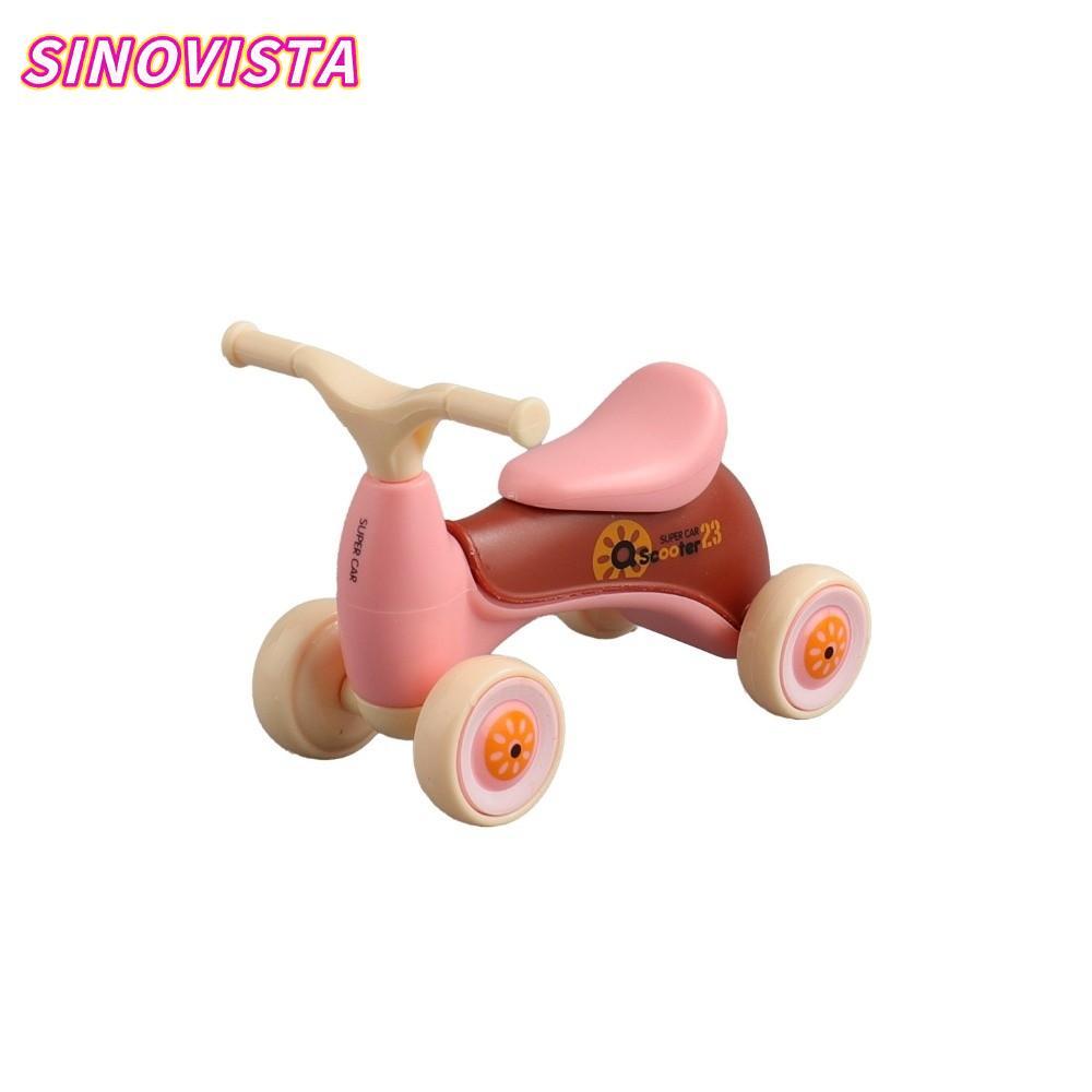 SINOVISTA Balance Car, Random Simulation Mini Plastic Scooter, Doll House Doll House Decorative Mini