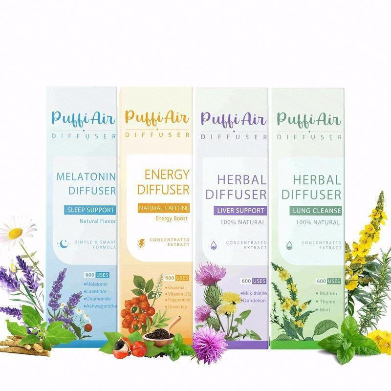 M9DJ PuffiAir- Pure herbal products，Used for good health and fresh breath，Herbal supplements，Relax t