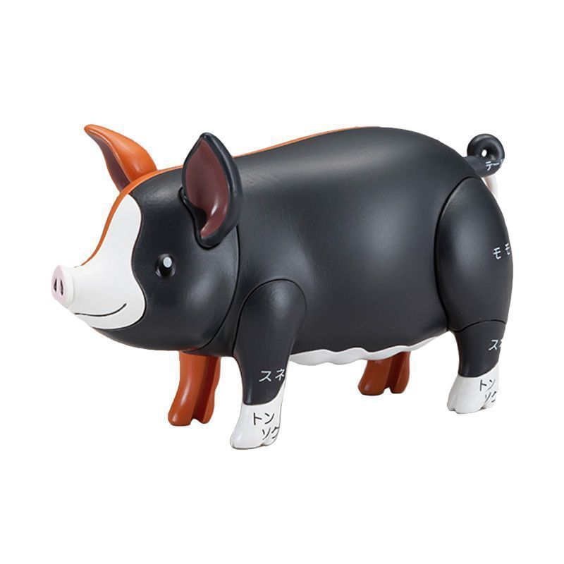 Megahouse MH 3D ปริศนาสัตว์สามมิติ Black Pig Bionic Model Assembly Model E