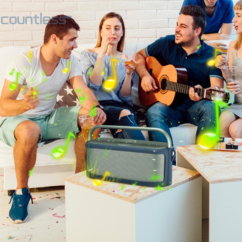 เคสซิลิโคนพกพาที่ทนทานสําหรับ Soundcore Motion X600 แบบพกพา