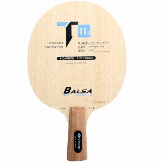 YINHE T‐11 T11S T11 T11+ Original Galaxy ใบมีดปิงปอง Balsa น้ําหนักเบาคาร์บอน Ping Pong Paddle