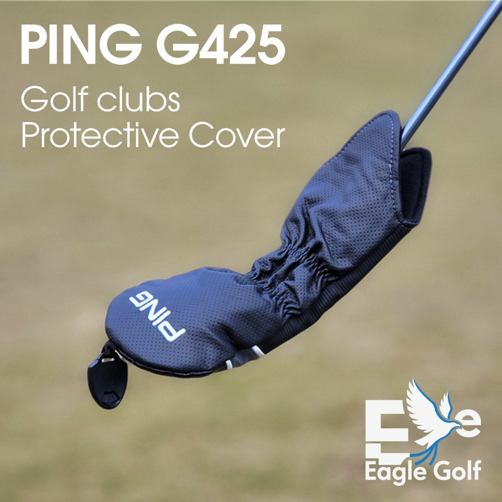 กอล์ฟ 2026 (คลังสินค้าพร้อม) p-ing G425 ไม้กอล์ฟฝาครอบป้องกัน 1/3/5/UT ชุดหนัง PU เสาไม้ H0HF