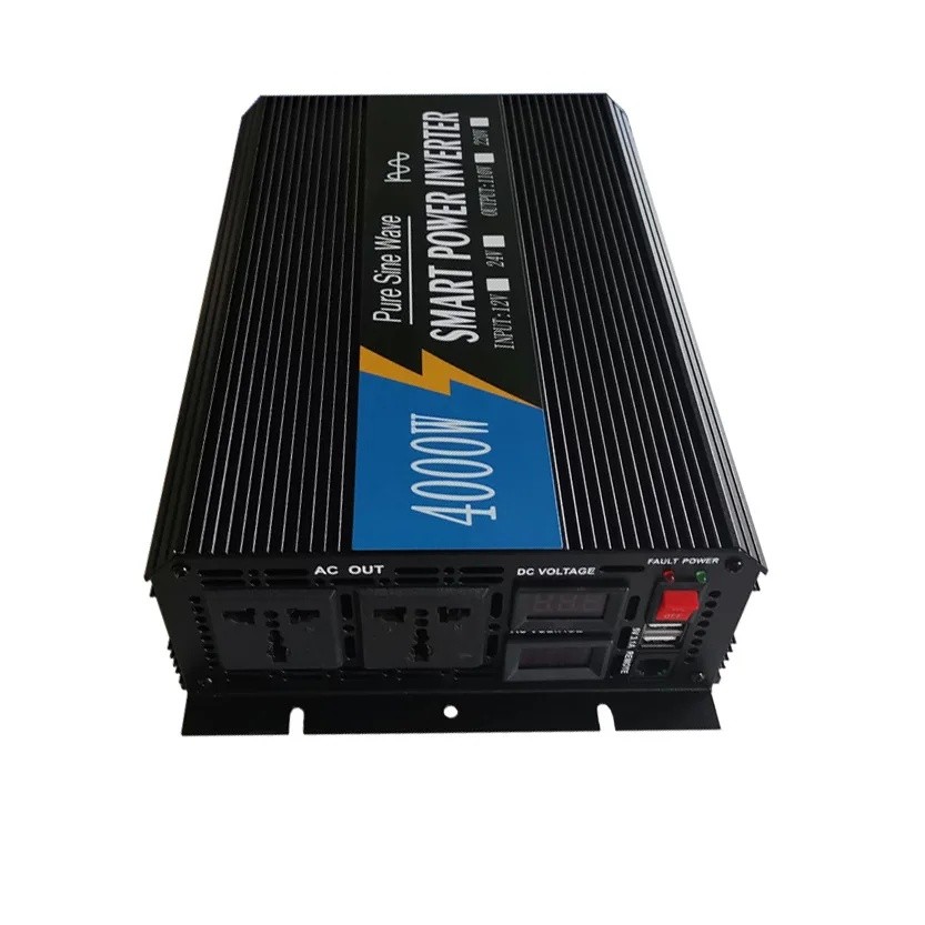 Z5Y4 อินเวอร์เตอร์ 12V 24V 2000W / 4000W 4000 รถ 110V 220V 3000W 24V อินเวอร์เตอร์ Pure Sine Wave อิ