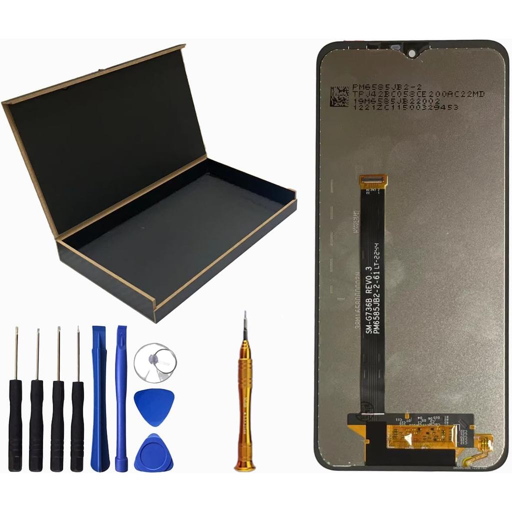 จอแสดงผล LCD Touch Digitizer Assembly สําหรับ Samsung Galaxy Xcover 6 Pro หน้าจอ LCD SM-G736B G736B 