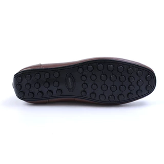 Hush Puppies รองเท้าผู้ชาย รุ่น HP 8HCFB1815F - สีน้ำตาล (รองเท้าลำลองหนังแท้ แบบสวม)