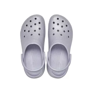 CROCS รองเท้าลำลองผู้หญิง CLASSIC PLATFORM GLITTER CLOG รุ่น 207241-5PS - MAUVE MIST