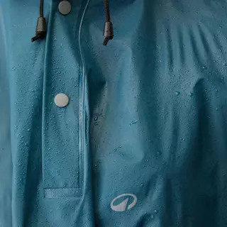 Decathlon Hiking Rain Poncho เสื้อปอนโชสำหรับเดินป่า รุ่น Forclaz Mt 50 รองรับเป้ขนาด 10 ลิตร - Grey