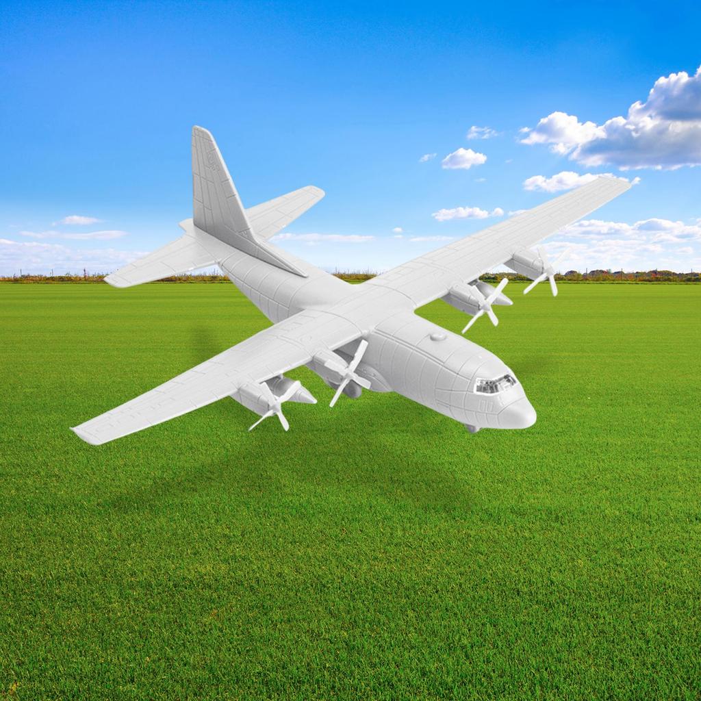 [svzfjuv] 1/144 ขนส่งเครื่องบินรุ่น ,ประกอบเครื่องบินรุ่น ,US C130 สําหรับตกแต่งของขวัญ