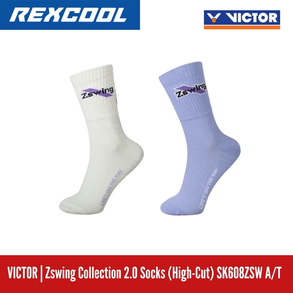 VICTOR Zswing Collection 2.0 Socks (ไฮคัท) SK608ZSW A/T
