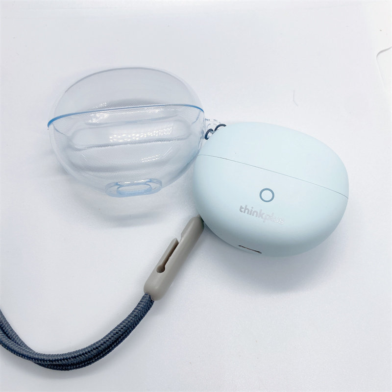 เหมาะสําหรับ Lenovo Lenovo lp25 โปร่งใสหูฟังกรณี thinkplus livepods25 หูคลิป-On Bone Conduction เคสป