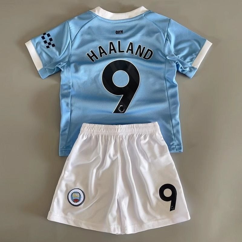 ชุดเสื้อฟุตบอลเด็กฝรั่งเศสฟุตบอลโลก Mbappe Jersey#世界杯法国儿童足球服套装姆巴佩号球衣