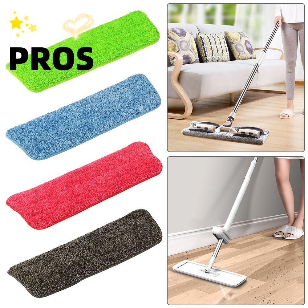 PROS Mop Pads Heads Floor Dust Refill Wet Dry Spray