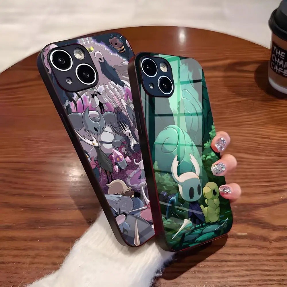 BK-1 เกม Hollow K-Knight เคสโทรศัพท์สําหรับ IPhone 17 Pro Max 18 16 15 14 Pro Max 13 11 Plus ฝาครอบแ