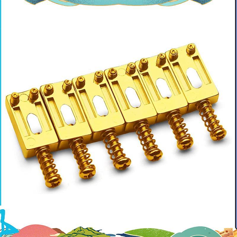 10.5 มม.กีตาร์ Tremolo Bridge Saddles สําหรับกีตาร์ไฟฟ้าอุปกรณ์เสริม