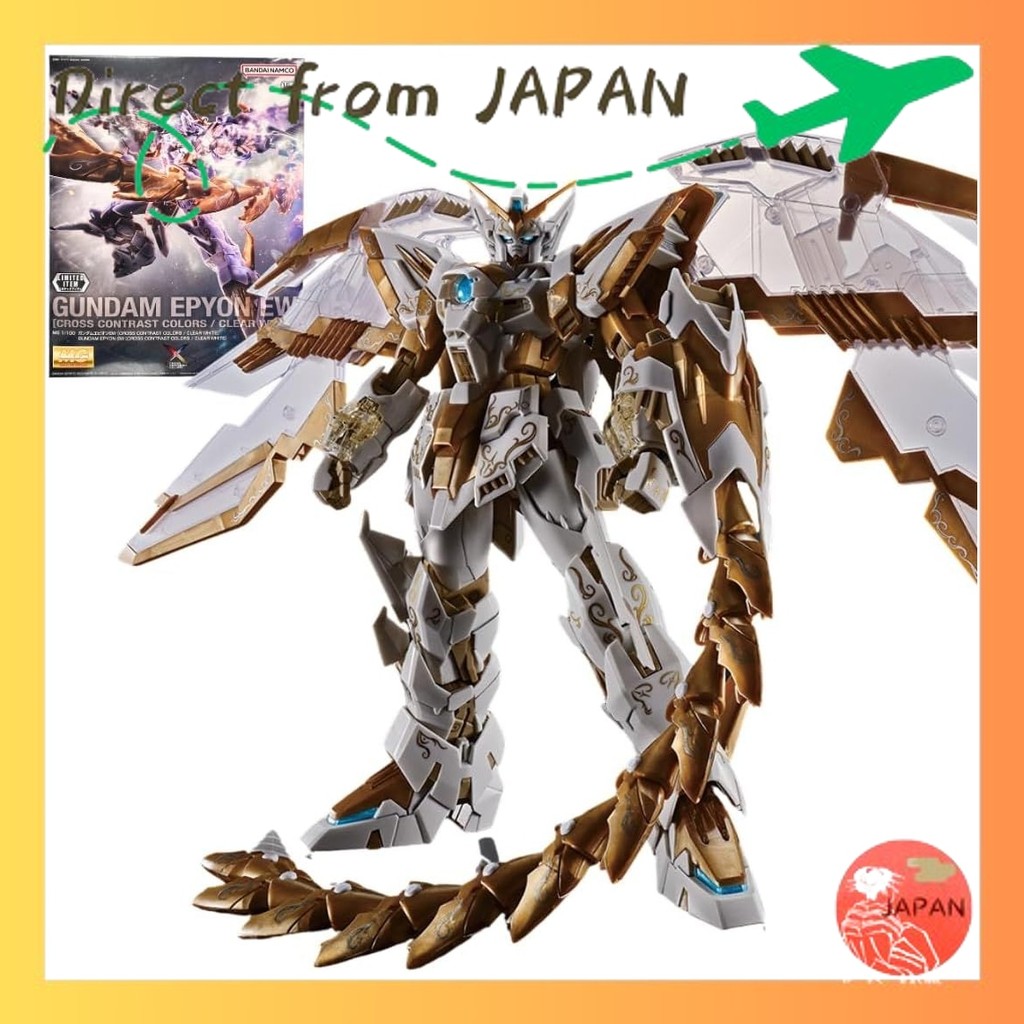 MG 1100 Gundam Epyon EW CROSS CONTRAST COLORSCLEAR WHITE color-coded plastic modelThe Happiness Stor