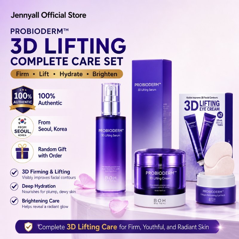 Beauty of Joseon Purple Complete Set: Serum 100ml + Cream 50ml + Eye Cream 25mlx2 + Eye Patch ส่งจาก