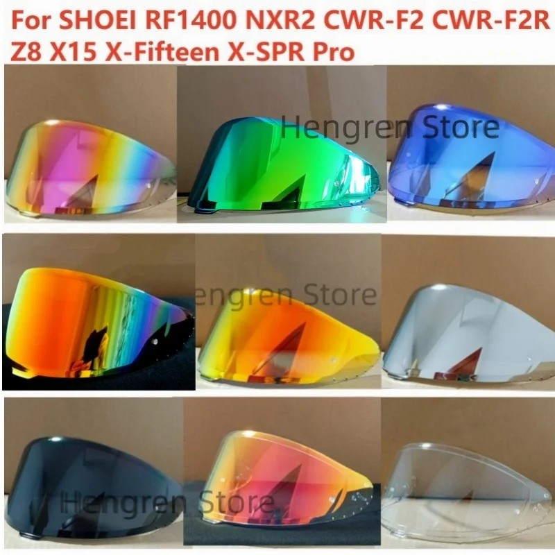 สําหรับ SHOEI RF1400 NXR2 CWR-F2 CWR-F2R Z8 X15 X-Fifteen X-SPR Pro หมวกกันน็อค Visor เลนส์โล่ครีมกั
