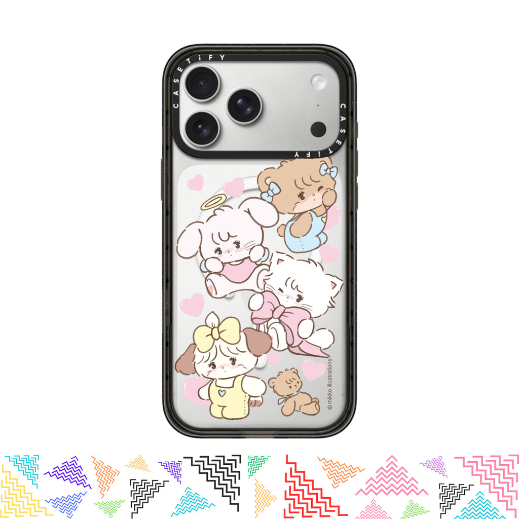 เคสมือถือ CASETiFY | mikko characters [mikko illustrations] For iPhone Samsung แท้ พร้อมส่ง เคสกันกร