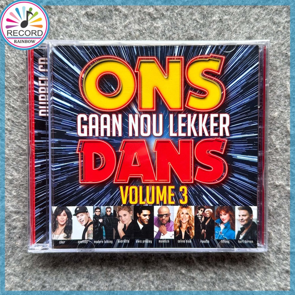 ONS Gaan Nou Lekker Dans Cher/Celine dion Original 2CD Album [Sealed] Brand New 1Z08399 HZK