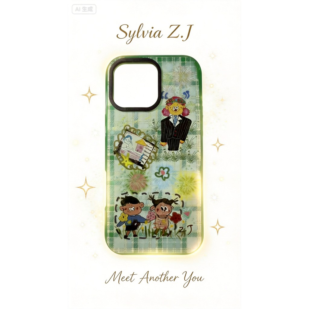Naughty Kid iPhone 15/16/17 Pro Max เคสป้องกันโทรศัพท์มือถือเคสแข็งการออกแบบทาสีด้วยมือสไตล์สนุก