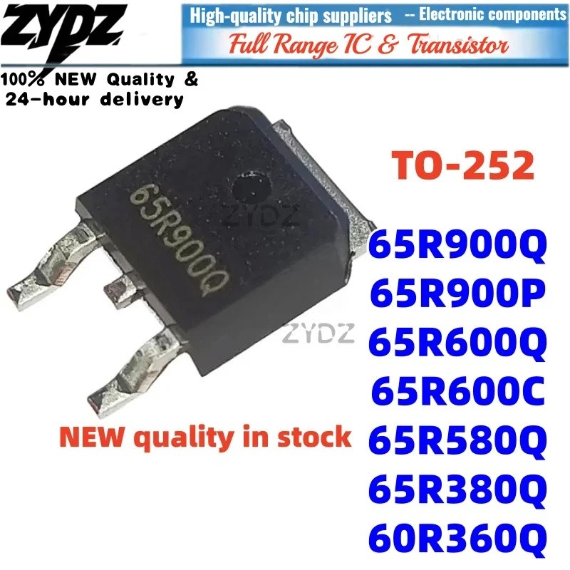 1-5PCS MMD65R900Q 60R360Q 65R380Q 65R900Q 65R580Q 65R900P TO-252 65R600C 65R600Q ขายส่ง Field Effect