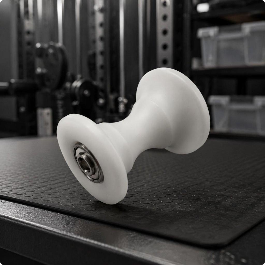 [givmbt] Fitness Pulley Wheel Flared Ends Ball Bearing Pulley Wheel อุปกรณ์ออกกําลังกายส่วนเสียงรบกว