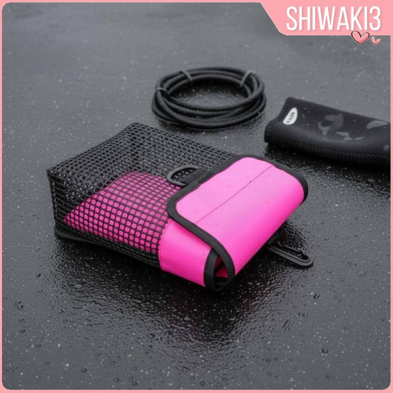 [Shiwaki3] กันน้ําตาข่ายดําน้ํา Smb กระเป๋า Scuba Storage Case ดําน้ํากระเป๋าเสริมสําหรับสันทนาการแล