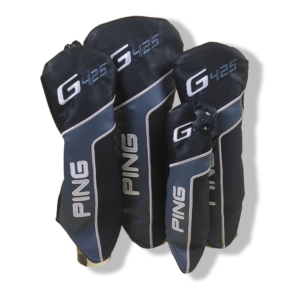 G G425 Golf Wood Cover Driver Cover Club ฝาครอบป้องกัน Fairway Wood Head Cover Glof URDW