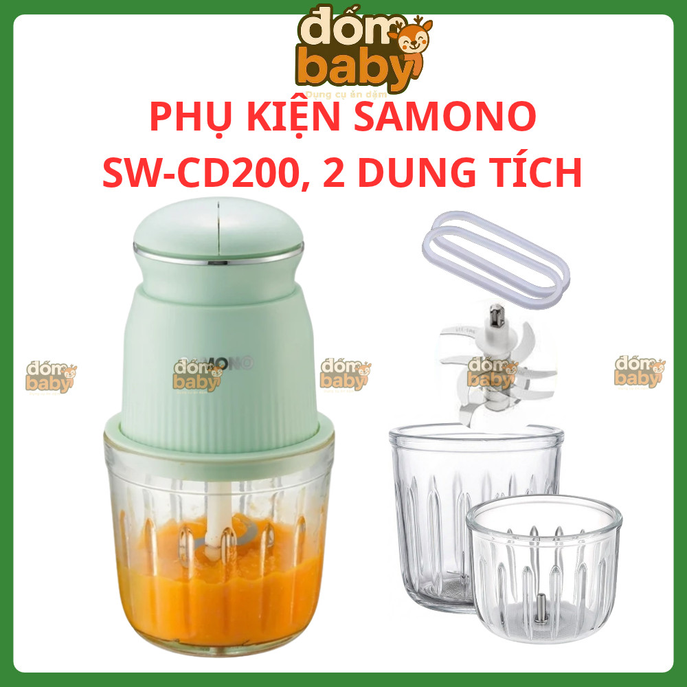 Odd อุปกรณ์เสริมสําหรับ Samono SW-CD200 เครื่องปั่นโถแก้ว SW-CD200 600ml ขวด 300ml ขนาดเล็กใบมีด CD2