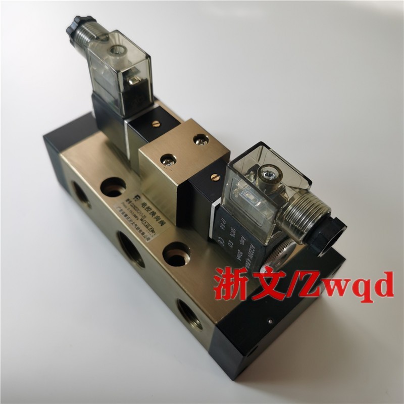 วาล์วตรวจสอบควบคุมอิเล็กทรอนิกส์ Q25D2CV-20 โซลินอยด์วาล์ว Q25D2CV (II) -L20 Push 6 จุด DN20 G3/4