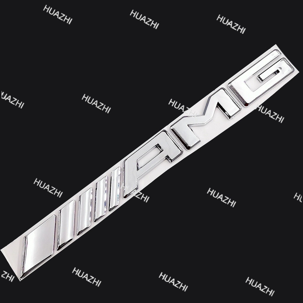 16-17 Mercedes-Benz / / AMG โลโก้ AMG ตัวอักษรรถด้านหลัง Decal ป้ายสัญลักษณ์สติกเกอร์สําหรับ Mercede
