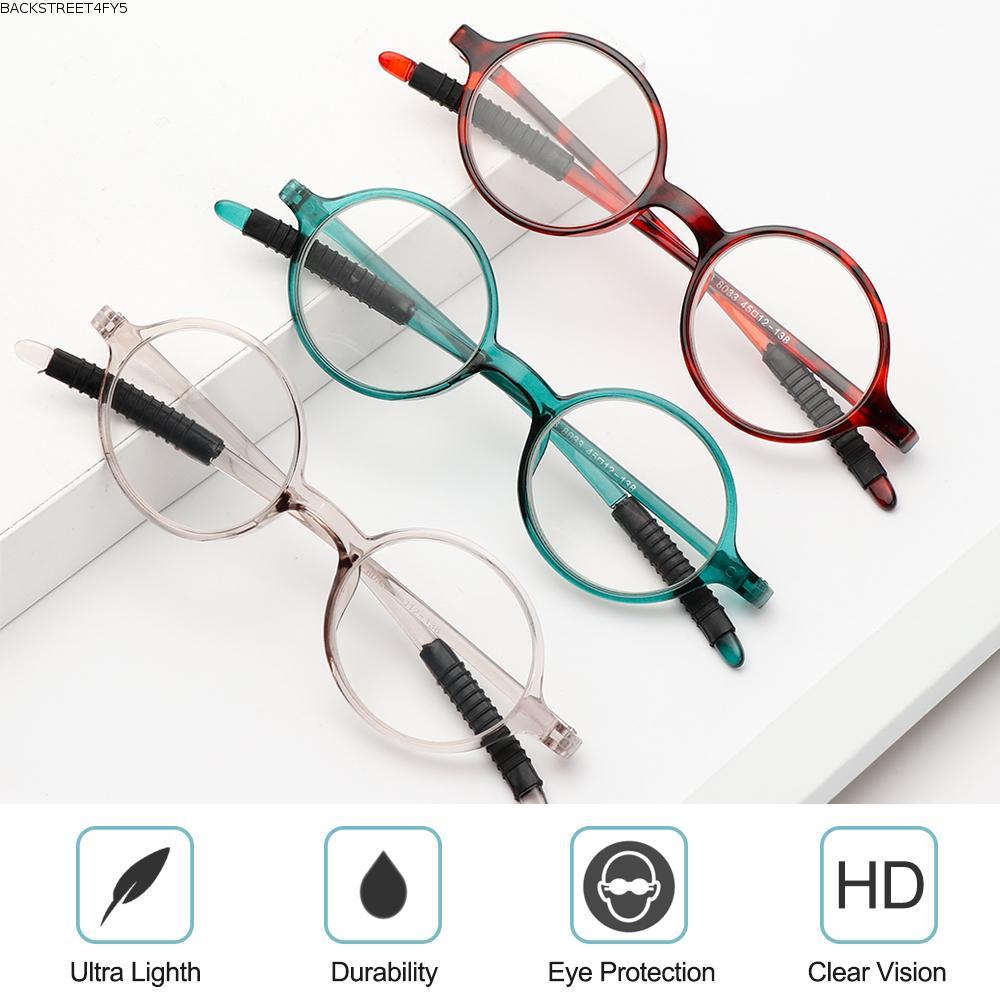 BACKSTAGEEET4FC3 แว่นตา Presbyopic แฟชั่น PC Vision Care Far Sight แว่นตา